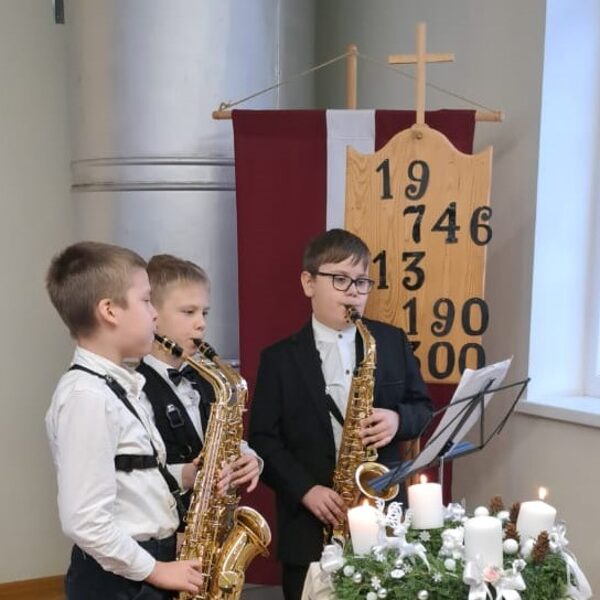 3.adventes koncerts Jaunjelgavas baznīcā 14.12.2025.