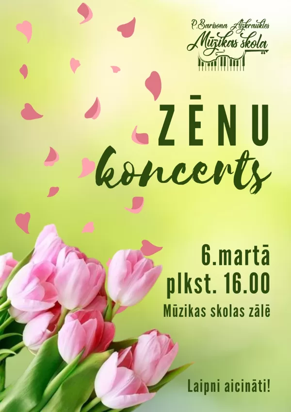 Zēnu koncerts Mūzikas skolā 06.03.2024.