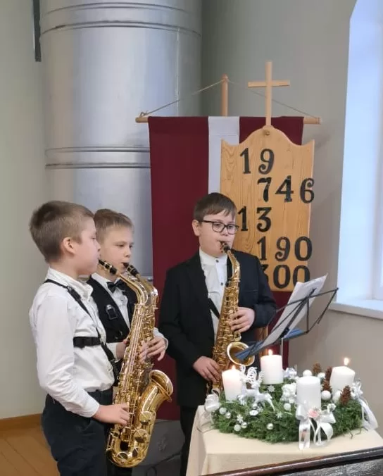 3.adventes koncerts Jaunjelgavas baznīcā 14.12.2025.