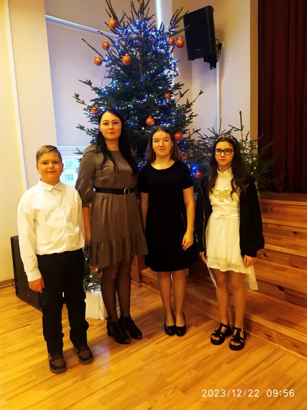 Ziemassvētku koncerti Aizkraukles novada vidusskolā 22.12.2023.